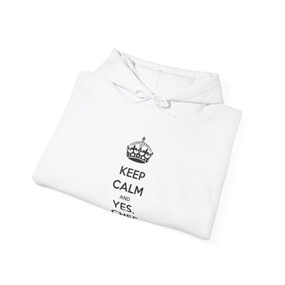 Sweatshirt: Keep Calm and Yes, Chef Hoodie